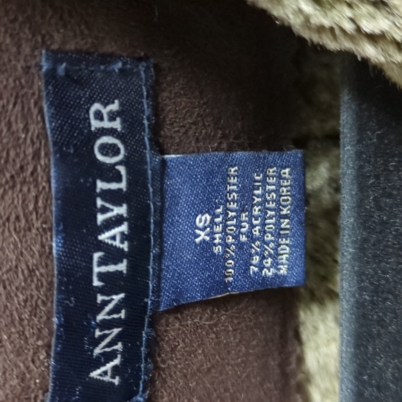 Ann Taylor Brown Long Coat - Picture 3 of 3